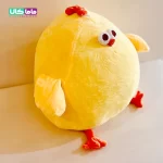 عروسک جوجه تپلی پرزی اورجینال زرد رنگ 35 سانتی متر 1 عروسک جوجه تپلی اورجینال زرد رنگ 35 سانتی متر