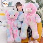 عروسک خرس ابرنگی اورجینال 90 سانتیمتری