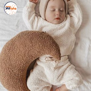 کوسن ماه اورجینال 35 سانتیمتری رنگ شکلاتی