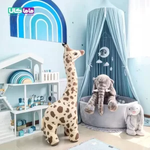 عروسک زرافه سافاری 100 و 120 سانتیمتری