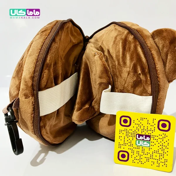 چشم بند بالشتی عروسکی مدل خرس