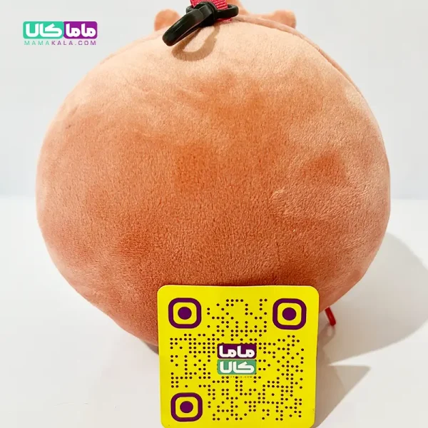 چشم بند بالشتی عروسکی مدل پنگوئن قرمز