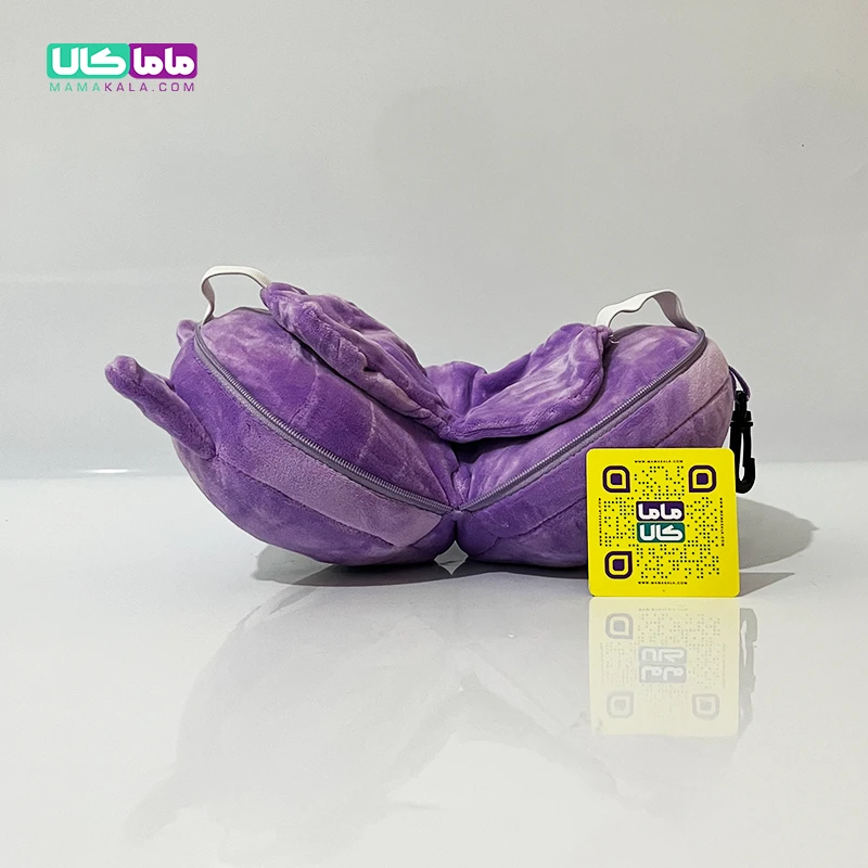 چشم بند بالشتی عروسکی مدل کرومی بنفش 9 چشم بند بالشتی عروسکی مدل کرومی بنفش