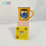 ماگ سرامیکی فانتزی کلکسیونی کوچک مدل استیج نارنجی 6 سانتیمتر