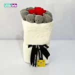 عروسک خرس تدی مدل دسته گل بوکت تدی 04 1 عروسک خرس تدی مدل دسته گل بوکت تدی 04
