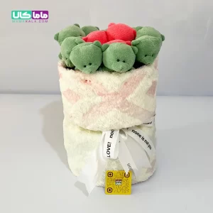 عروسک خرس تدی مدل دسته گل بوکت تدی 05