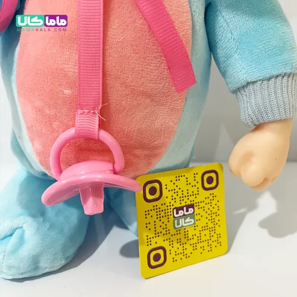 عروسک گریه کن کرای بیبی موزیکال آبی 30 سانتی متر