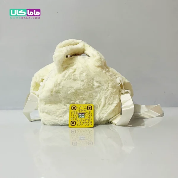 کیف عروسکی خرگوش هلو به دست 30 سانتیمتر