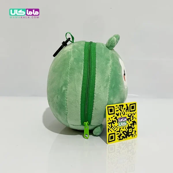چشم بند بالشتی عروسکی مدل پنگوئن سبز