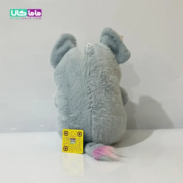 عروسک فیل دیزنی فانتزی طوسی مدل پرزی 40 سانتیمتر
