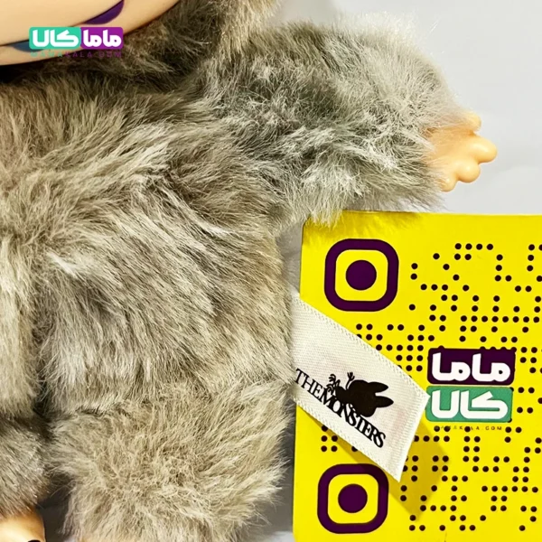 عروسک لبوبو مانستر طوسی برند پاپ مارت اصل