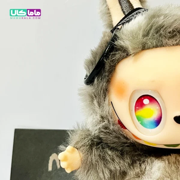عروسک لبوبو مانستر طوسی برند پاپ مارت اصل