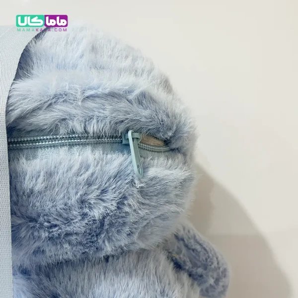 کوله پشتی عروسکی پنگوئن پوم پوم بنفش 55 سانتیمتر