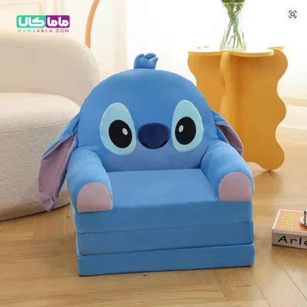 مبل کودک طرح استیج آبی جدید دو منظوره تختخواب شو