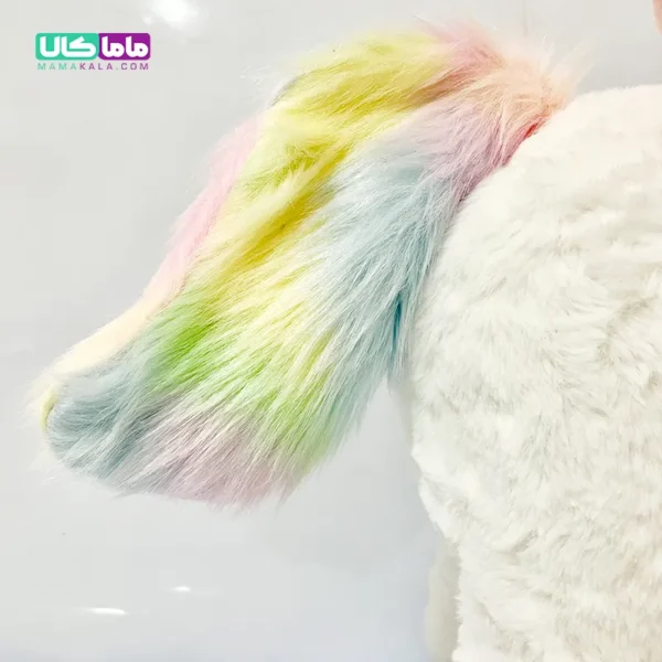 عروسک اسب یونیکورن بالدار دیزنی صورتی 70 سانتیمتر