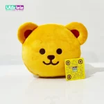 چشم بند بالشتی عروسکی مدل خرس نارنجی