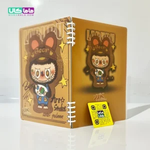 دفتر مشق فانتزی سیمی مدل لبوبو 100 برگی (کد 03)