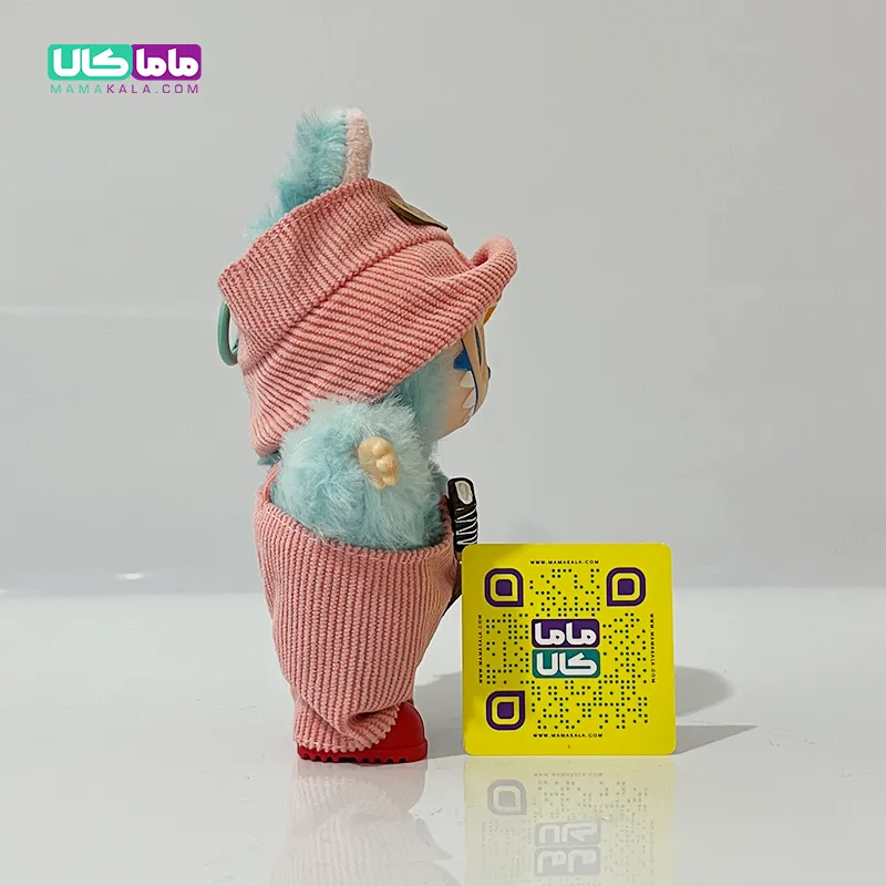 عروسک لبوبو لباسدار آبی مدل انرژی (کد 08) 9 عروسک لبوبو لباسدار آبی مدل انرژی (کد 08)