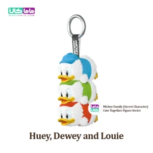 عروسک بلایندباکس میکی موس 🐹 (شخصیت سکرت هیویی، دیویی، لویی huey, dewey, louie) پاپ مارت