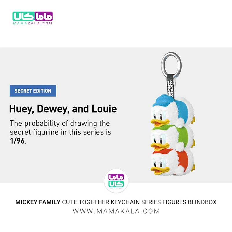 عروسک بلایندباکس خانواده میکی موس 🐹 Mickey Family پاپ مارت 8 عروسک بلایندباکس خانواده میکی موس 🐹 Mickey Family پاپ مارت
