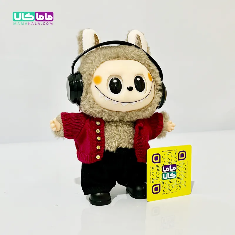 عروسک لبوبو لباسدار تافی مدل ماکارون (کد 27) 3 عروسک لبوبو لباسدار تافی مدل ماکارون (کد 27)