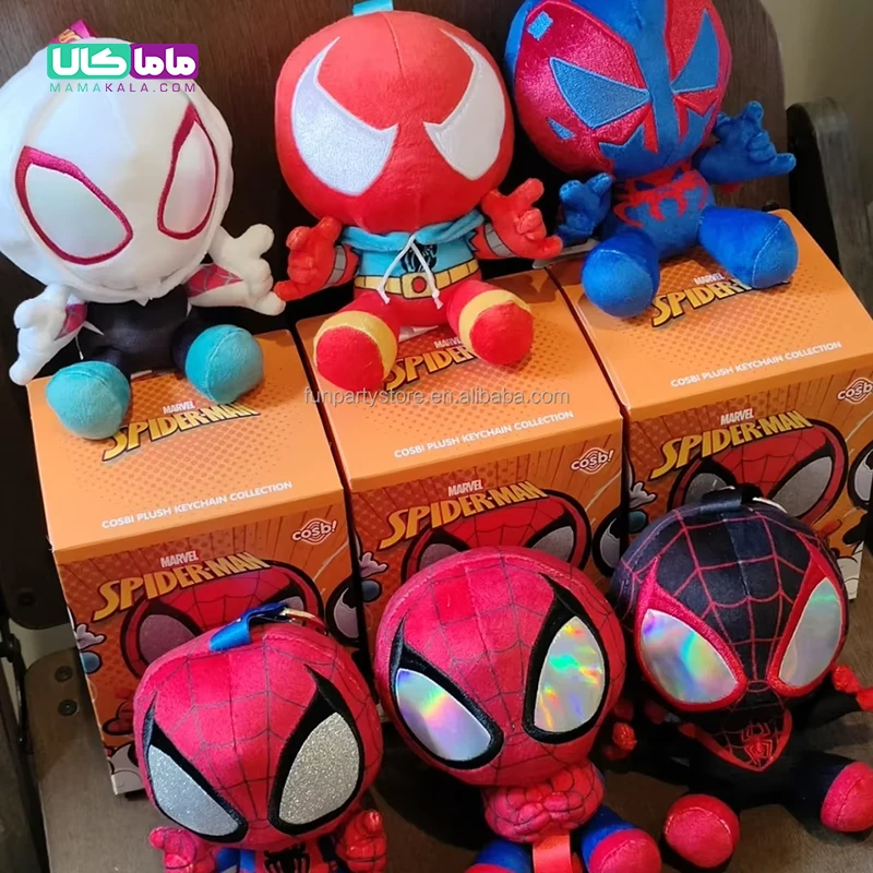 عروسک اسپایدرمن و ونوم بلایندباکس مدل 🕷️ Cosbi Spider-Man برند کازبی