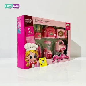اسباب بازی وسایل آشپزخانه موزیکال چراغدار مدل Play Kitchen