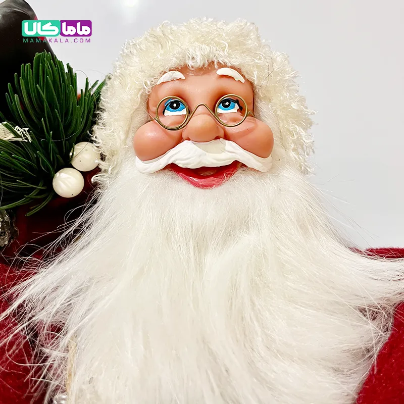 عروسک بابانوئل کریسمس مدل 206 وارداتی اصل 50 سانتیمتر 4 عروسک بابانوئل کریسمس مدل 206 وارداتی اصل 50 سانتیمتر