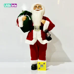 عروسک بابانوئل کریسمس مدل 207 وارداتی اصل 50 سانتیمتر 12 عروسک بابانوئل کریسمس مدل 207 وارداتی اصل 50 سانتیمتر