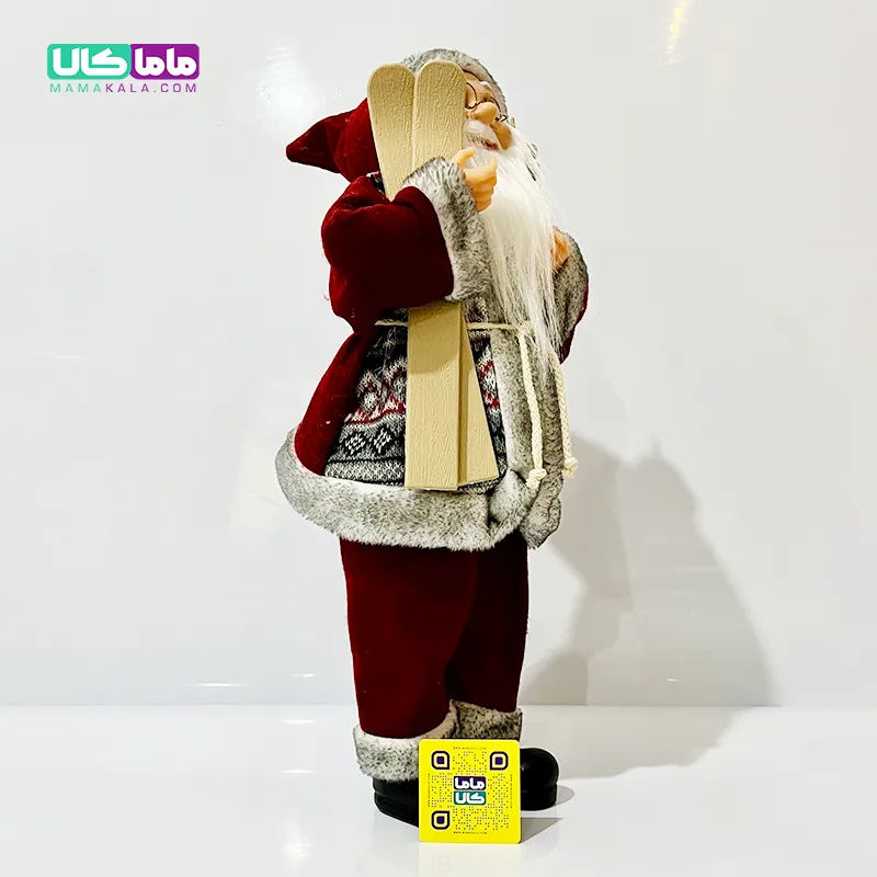 عروسک بابانوئل کریسمس مدل 208 وارداتی اصل 50 سانتیمتر 8 عروسک بابانوئل کریسمس مدل 208 وارداتی اصل 50 سانتیمتر