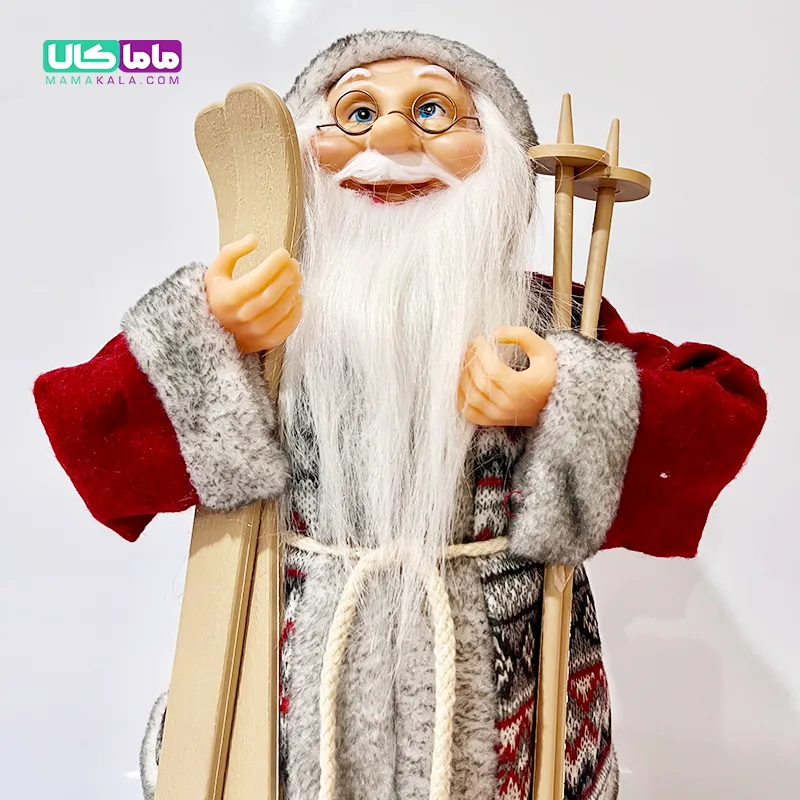 عروسک بابانوئل کریسمس مدل 208 وارداتی اصل 50 سانتیمتر 3 عروسک بابانوئل کریسمس مدل 208 وارداتی اصل 50 سانتیمتر