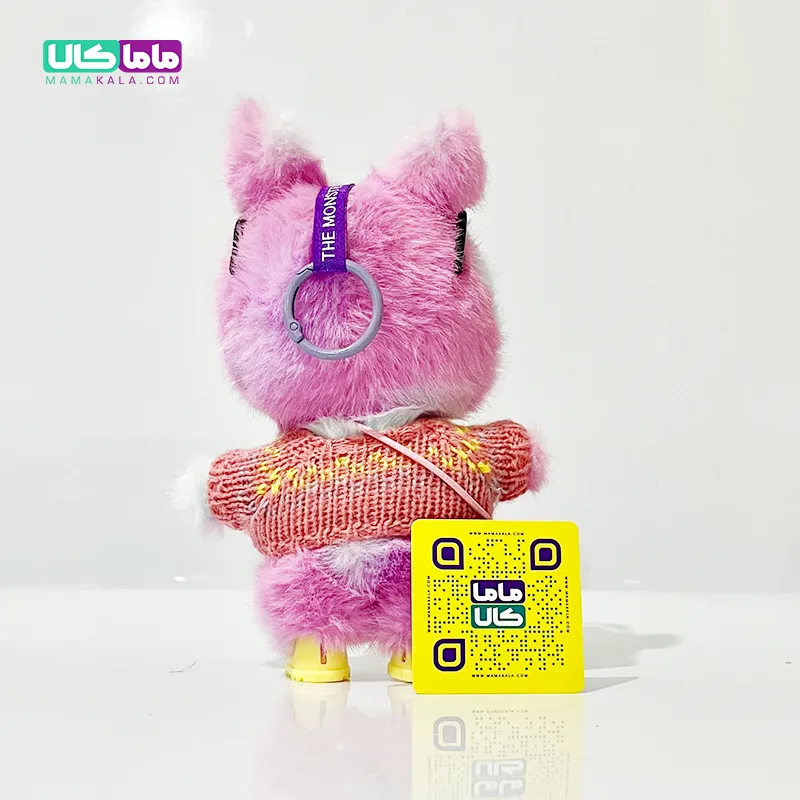 عروسک لبوبو لباسدار بنفش با گیتار و عینک مدل انرژی (کد 32) 9 عروسک لبوبو لباسدار بنفش با گیتار و عینک مدل انرژی (کد 32)