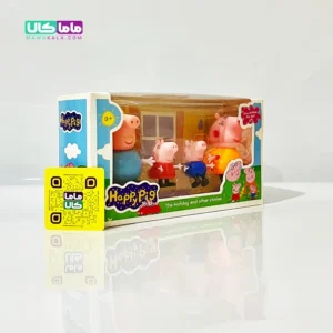 ست فیگور 4 عددی خانواده پپاپیگ مدل HappyPig 11 ست فیگور 4 عددی خانواده پپاپیگ مدل HappyPig