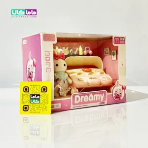 اسباب بازی ست خرگوش با وسایل نوزاد برند Dreamy