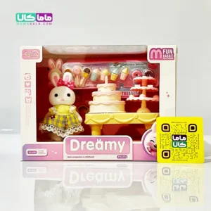 اسباب بازی ست خرگوش با وسایل شیرینی و دسر برند Dreamy