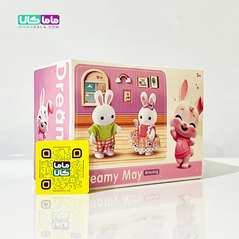 اسباب بازی ست خرگوش با وسایل تاب بازی برند Dreamy 5 اسباب بازی ست خرگوش با وسایل تاب بازی برند Dreamy