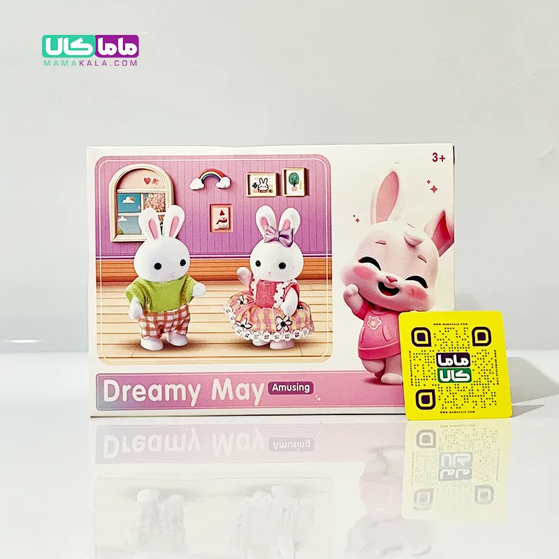 اسباب بازی ست خرگوش با وسایل تاب بازی برند Dreamy 6 اسباب بازی ست خرگوش با وسایل تاب بازی برند Dreamy