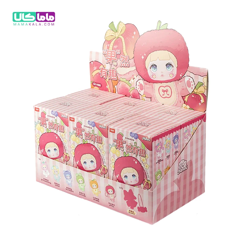 عروسک نومی میوه ای بلایندباکس مدل 🫐 Nommi Interesting Fruits برند هایتوی 3 عروسک نومی میوه ای بلایندباکس مدل 🫐 Nommi Interesting Fruits برند هایتوی