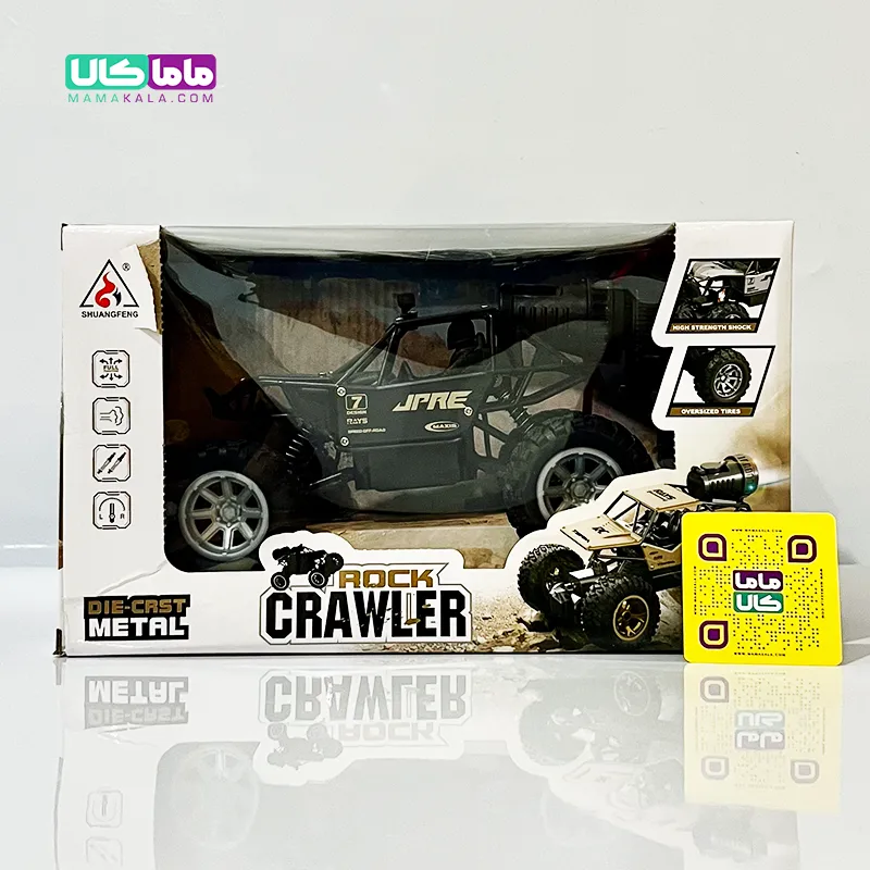 اسباب بازی ماشین آفرود خزنده دودزا مدل Black Rock Crawler 6 اسباب بازی ماشین آفرود خزنده دودزا مدل Black Rock Crawler