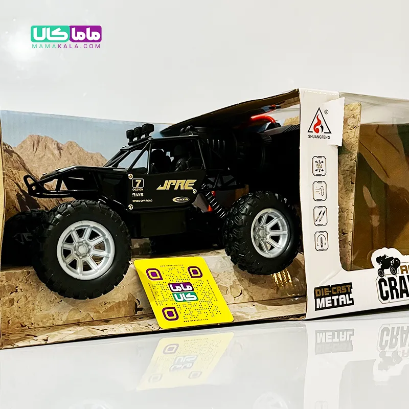 اسباب بازی ماشین آفرود خزنده دودزا مدل Black Rock Crawler 10 اسباب بازی ماشین آفرود خزنده دودزا مدل Black Rock Crawler