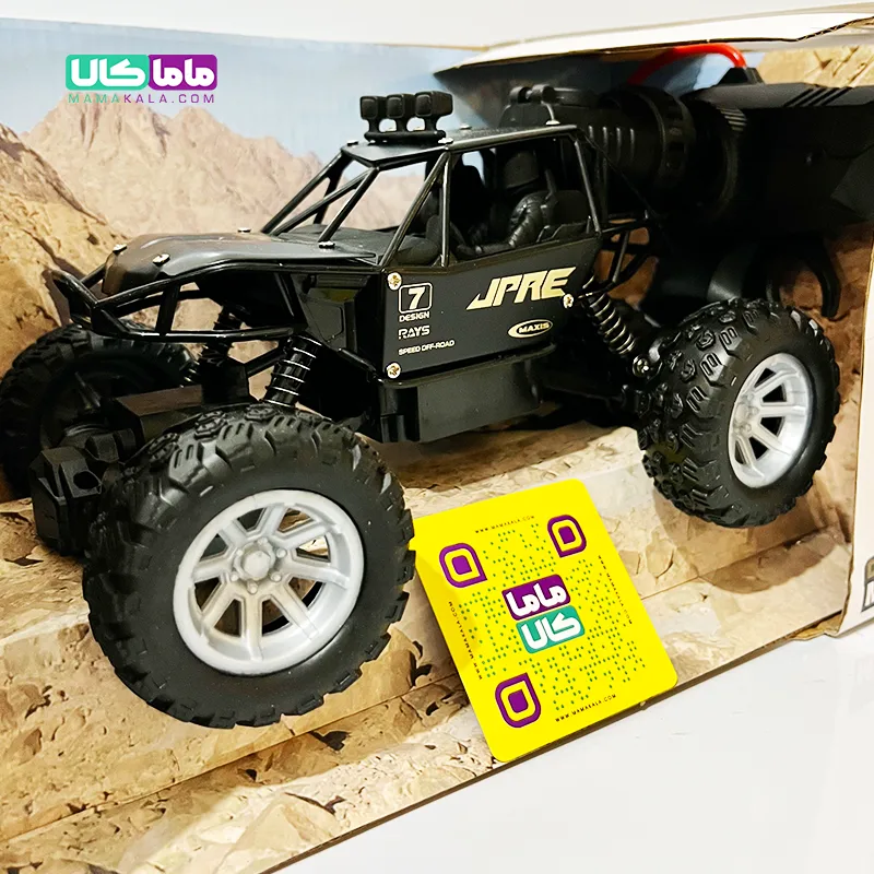اسباب بازی ماشین آفرود خزنده دودزا مدل Black Rock Crawler 3 اسباب بازی ماشین آفرود خزنده دودزا مدل Black Rock Crawler