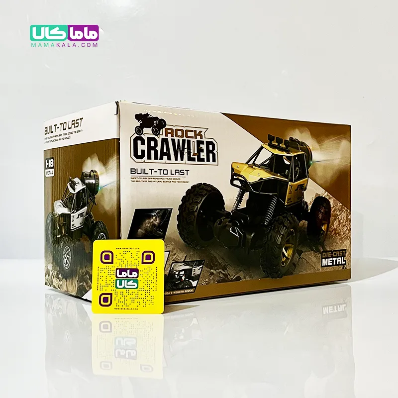 اسباب بازی ماشین آفرود خزنده دودزا مدل Gold Rock Crawler 4 اسباب بازی ماشین آفرود خزنده دودزا مدل Gold Rock Crawler