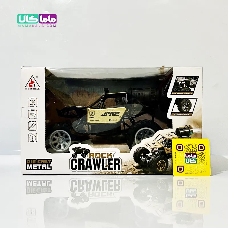 اسباب بازی ماشین آفرود خزنده دودزا مدل Gold Rock Crawler 6 اسباب بازی ماشین آفرود خزنده دودزا مدل Gold Rock Crawler