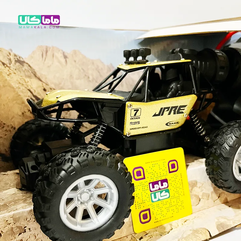 اسباب بازی ماشین آفرود خزنده دودزا مدل Gold Rock Crawler 3 اسباب بازی ماشین آفرود خزنده دودزا مدل Gold Rock Crawler