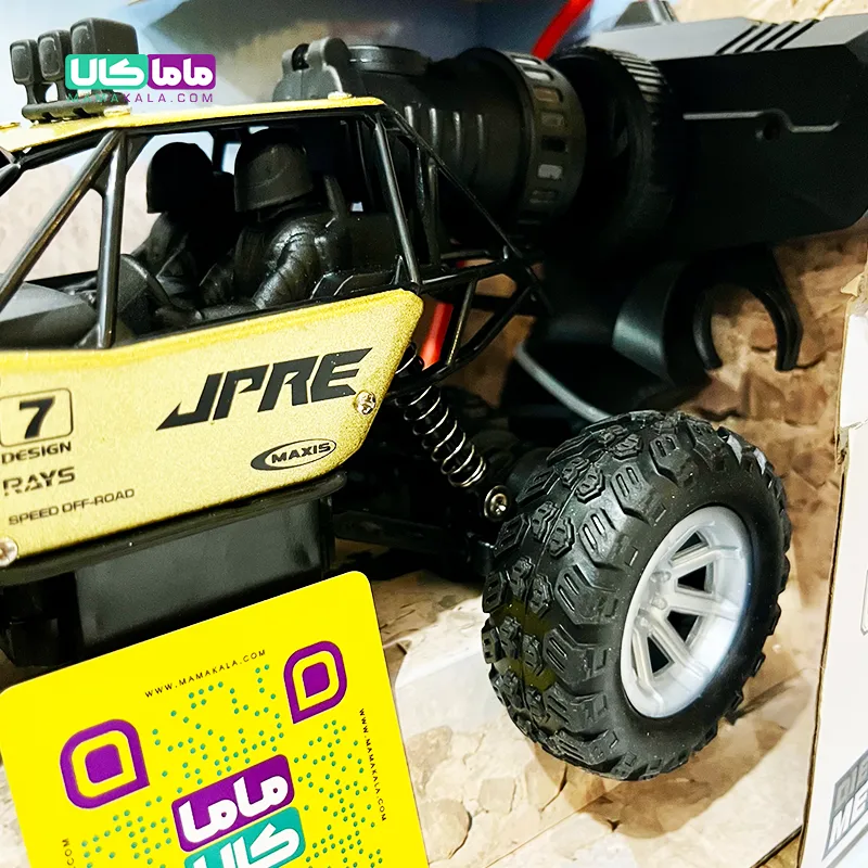 اسباب بازی ماشین آفرود خزنده دودزا مدل Gold Rock Crawler 9 اسباب بازی ماشین آفرود خزنده دودزا مدل Gold Rock Crawler