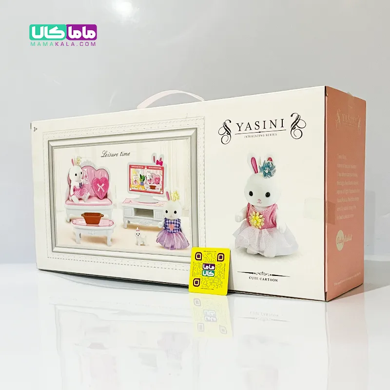 اسباب بازی ست خرگوش با وسایل اتاق TV و تخت دو طبقه برند Dreamy 4 اسباب بازی ست خرگوش با وسایل اتاق TV و تخت دو طبقه برند Dreamy