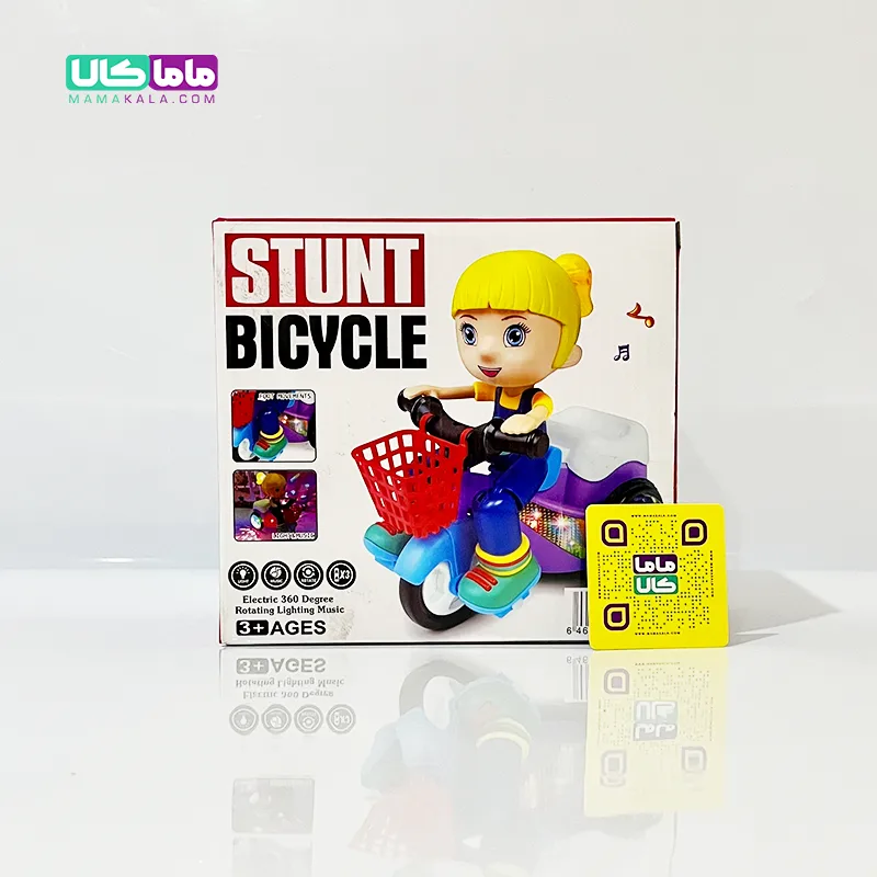 اسباب بازی دختر دوچرخه سوار موزیکال مدل Stunt Bicycle 5 اسباب بازی دختر دوچرخه سوار موزیکال مدل Stunt Bicycle
