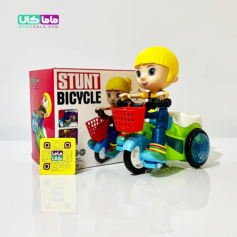 اسباب بازی دختر دوچرخه سوار موزیکال مدل Stunt Bicycle 2 اسباب بازی دختر دوچرخه سوار موزیکال مدل Stunt Bicycle