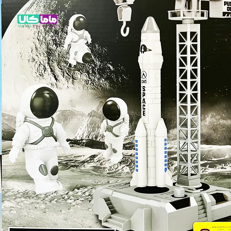 اسباب بازی ست فضانورد با جت و موشک مدل Aerospace Vehicle 6 اسباب بازی ست فضانورد با جت و موشک مدل Aerospace Vehicle