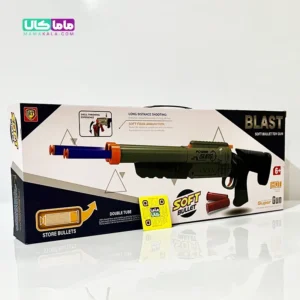 اسباب بازی تفنگ انفجاری دو لول سوپر مدل Blast Soft Bullet 7 اسباب بازی تفنگ انفجاری دو لول سوپر مدل Blast Soft Bullet